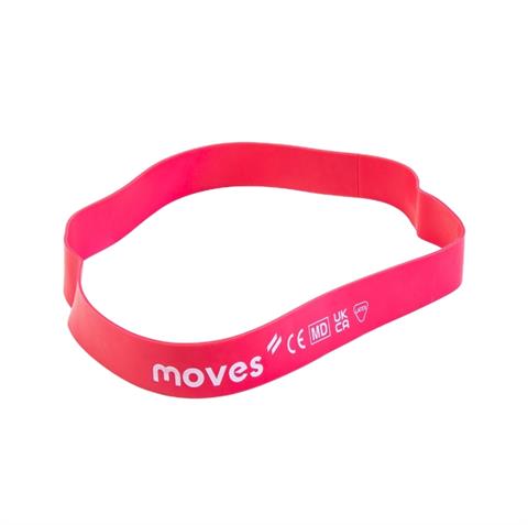 Moves Loop Band Elastik Halka Egzersiz Bandı Kırmızı(Hafif)